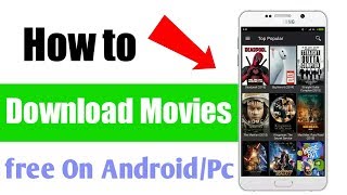 how to download full movies free on Androidpc 2020 [upl. by Dasie162]