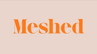 Meshed Animated Typeface for After Effects [upl. by Llebana244]