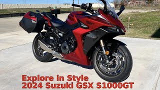 2024 Suzuki GSX S1000GT is surprisingly good sport touring motorcycle [upl. by Elaweda337]