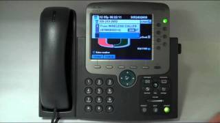 Cisco 7975  Conference Calling [upl. by Bilicki231]