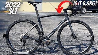 CLIMBING TARMAC SL7 BUILD 2022 SPECIALIZED SWORKS TARMAC SL7 CAMPPY BUILD [upl. by Anihs]