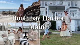 MAINE VLOG  sailing beach day botanical gardens railway village amp more [upl. by Vahe436]