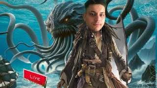 4 MARINEROS VS UN kraken Y PASA ESTO   Sea Of thieves [upl. by Aiduan]