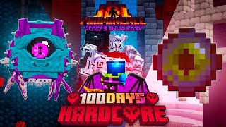 Surviving 100 days in Hardcore minecraft PROMINENCE [upl. by Noemad]