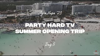 Nissi Beach Foam Party  Ayia Napa Summer Opening Trip Day 5  Party Hard TV Summer 2023 [upl. by Roscoe180]