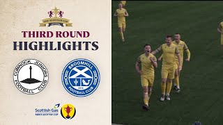 Cumnock Juniors 03 Broomhill  Scottish Gas Mens Scottish Cup Third Round Highlights [upl. by Hugo]