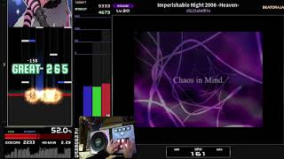 bms sl12 Imperishable Night 2006 Heaven ハード [upl. by Adnale]