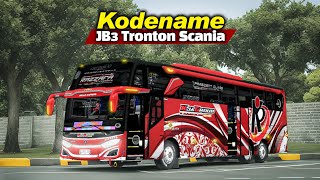 Gratis Coy😱 Kodename Terbaru❗JB3 Scania Tronton BUSSID [upl. by Kimon571]