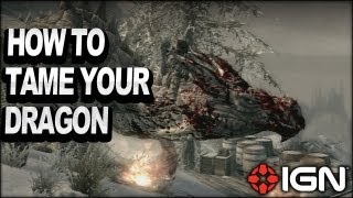 Skyrim Dragonborn DLC  How to Tame Your Dragon [upl. by Joela]