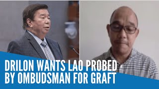 Drilon wants Lao probed by Ombudsman for graft [upl. by Adabel309]