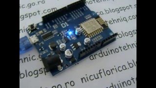 WeMos D1 board send random data to a ThingSpeak channel [upl. by Lindon]