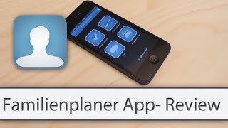 App Review  Familienplaner App [upl. by Corneille]