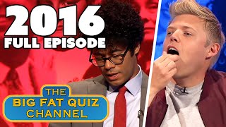 The Big Fat Quiz Of Everything 2016  FULL EPISODE [upl. by Atiuqihc]