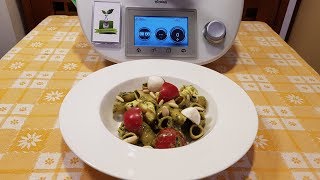 Insalata di pasta alla caprese per bimby TM6 TM5 TM31 [upl. by Anjali]