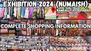 Nampally Exhibition 2024  Numaish Hyderabad 2024  Shopping Video [upl. by Britni]