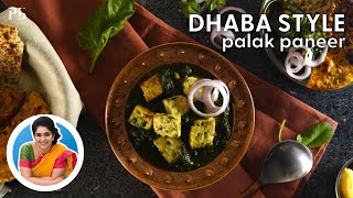 Dhaba Style Palak Paneer I ढाबा स्टाइल पालक पनीर I Pankaj Bhadouria [upl. by Blainey]