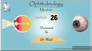 26 Ocular Motility in Health and Disease 1 EOM Dr Wael Ophthalmology [upl. by Zetram]