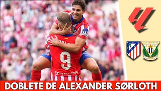 JULIÁN ÁLVAREZ lo luchó y SORLOTH lo convirtió en gol Así fue el 31 del ATLÉTICO  La Liga [upl. by Eislel818]