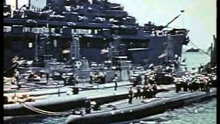 World War II Submarine Warfare  rare footage [upl. by Ebby]