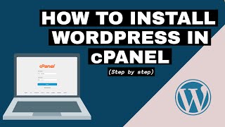 How to install WordPress in cPanel 2021  Step by Step [upl. by Sisson399]