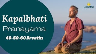 Kapalbhati Pranayama Session 405060 Breaths  Breathwork amp Pranayama with Michaël Bijker [upl. by Ahsilac]