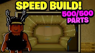 Space Ship Corner Store SPEED BUILD 500500 PARTS  Roblox Anomic [upl. by Aneleasor]