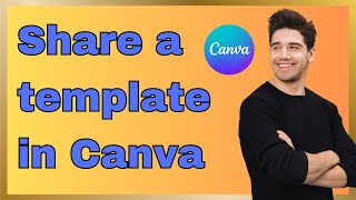 How to share a template on Canva [upl. by Russel]