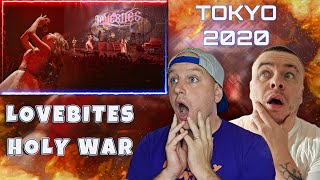 We are in LOVE Holy War by Lovebites  Reaction LIVE TOKYO 2020 [upl. by Jeritah]