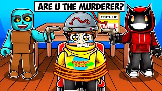 We Take A LIE DETECTOR But In MURDER MYSTERY 2 [upl. by Eldreda]