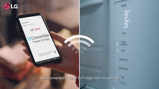 Experience the AllNew LG WiFi Convertible Refrigerator Range From Double Door to SidebySide [upl. by Harbed294]