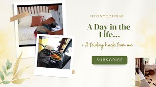 VLOG  PUBLIC HOLIDAY CLEANING  FOLDING AND STORING COOKING [upl. by Aicirtak]