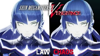 All New 2 Ending Canon Of Vengeance Route  Shin Megami Tensei V Vengeance 4k 60FPS [upl. by Aivul]