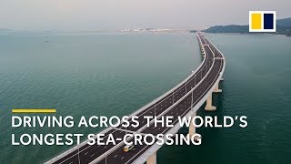 Why driving across the Hong KongZhuhaiMacau bridge isn’t as convenient as it seems [upl. by Luedtke]