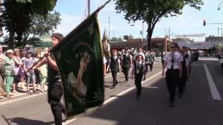 KMülheim SchützenfestParade 2015 [upl. by Saitam]