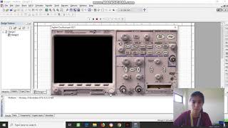 Multisim Oscilloscope Simulator [upl. by Anesusa143]