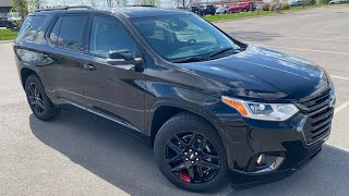 2021 Chevrolet Traverse Premier Redline Edition 36 AWD Test Drive amp Review [upl. by Antoinetta]