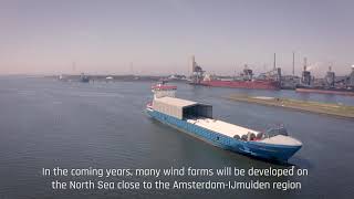 Amsterdam  IJmuiden The offshore wind hub [upl. by Anyela]