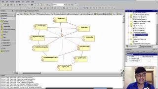 Component Diagram for Airline reservation management system [upl. by Brod]