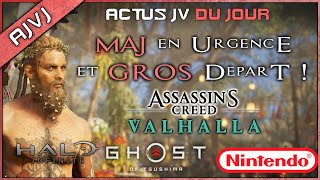 MAJ EN URGENCE ET GROS DEPART AC VALHALLA  LA DATE HALO INFINITE SORT OKLM  GHOST OF TSUSHI MOVIE [upl. by Dinin]