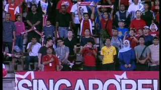 Singapore National Anthem Singapore 1 Thailand 3 141109 [upl. by Selrahc403]