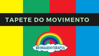 TAPETE DO MOVIMENTO  ATIVIDADE PARA AS CRIANÇAS EM CASA  PULE NA COR CERTA  BRINQUEDOTERAPIA [upl. by Sears]