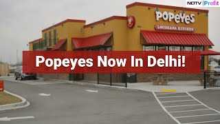 Jubilant FoodWorks Launches Popeyes In Delhi  NDTV Profit [upl. by Ahsinnor]