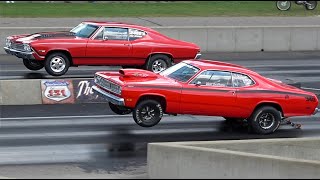 Muscle Car Shootout at Us 131 Motorsports Park [upl. by Yasui27]