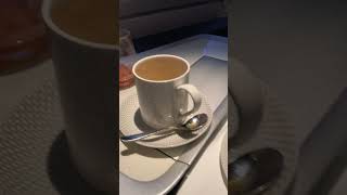 British Airways First class full English breakfast [upl. by Llennahs]