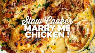 Slow Cooker Marry Me Chicken [upl. by Oibesue]