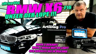 Der BMW X6 xDrive40d unter der Lupe Retro Moped Nr 3 gekauft und in Nr 2 neuen Motor eingebaut [upl. by Iny135]