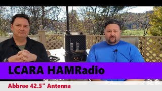 LCARA HAM Radio Vintage  Abbree 425quot Antenna Testing [upl. by Enineg]