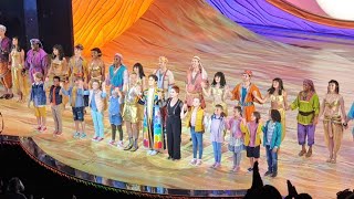 Joseph Musical Megamix  London Palladium  Linzi Hateley’s opening night 17 July 2021 [upl. by Rot851]