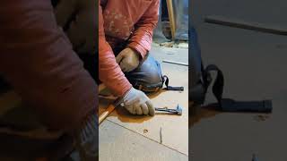 How to remove a nail from chipboard floor in under 30 seconds [upl. by Zadack]