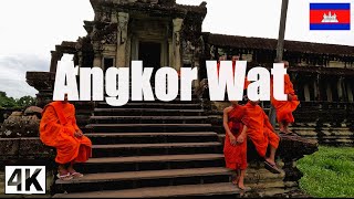 🛕4K 🇰🇭 Angkor Wat Walking Tour │ UNESCO World Heritage │ Siem Reap Cambodia │ Part 2 [upl. by Sileray]